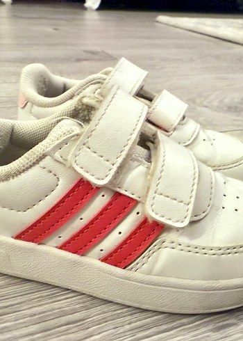 Adidas Kız Çocuk Beyaz Sneaker Velcro