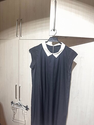 Zara Mini elbise ekose kumaş