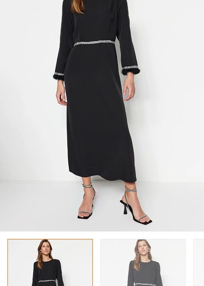 Uzun elbise - Görsel 2