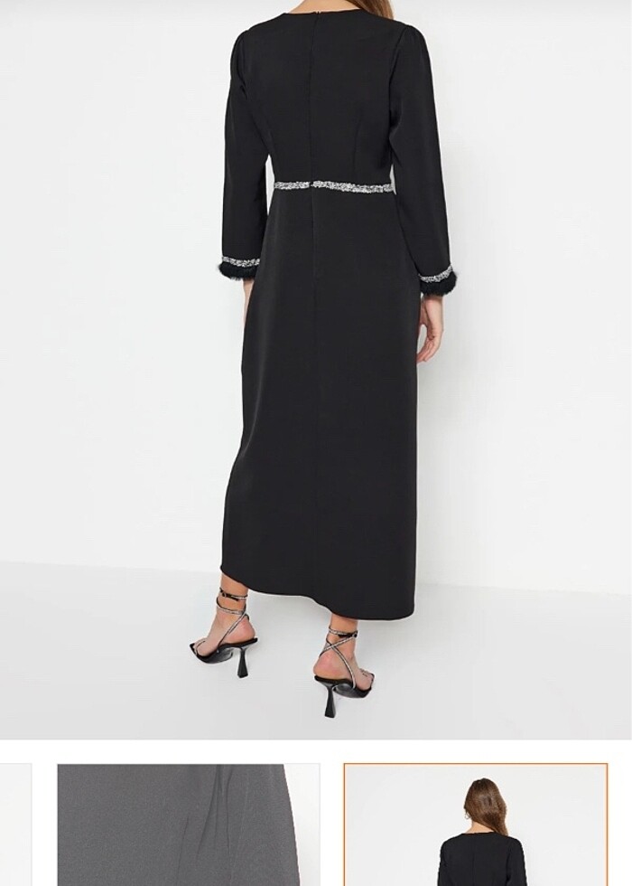 Uzun elbise - Görsel 4