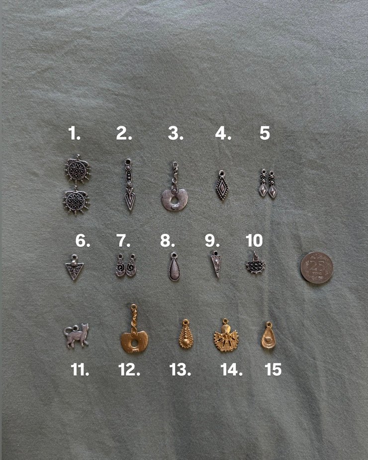 bohem kolye ucu - Görsel 3