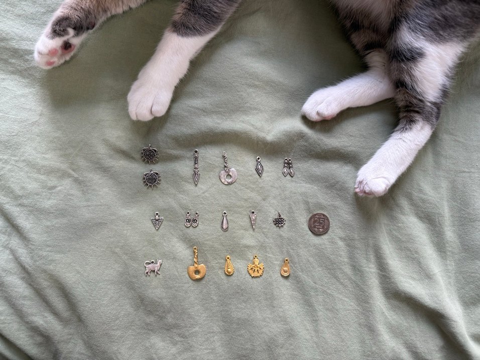 bohem kolye ucu - Görsel 2