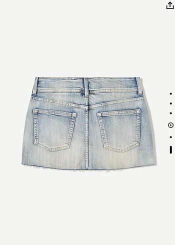 bershka şortlu etek - Görsel 4