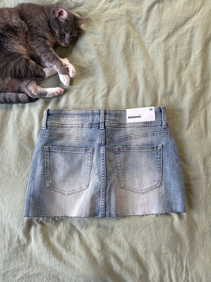 bershka şortlu etek - Görsel 2