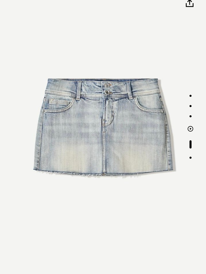 bershka şortlu etek - Görsel 3