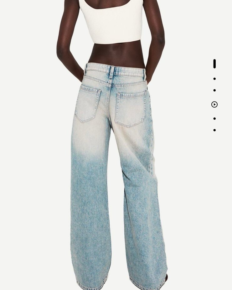 bershka baggy jean - Görsel 2