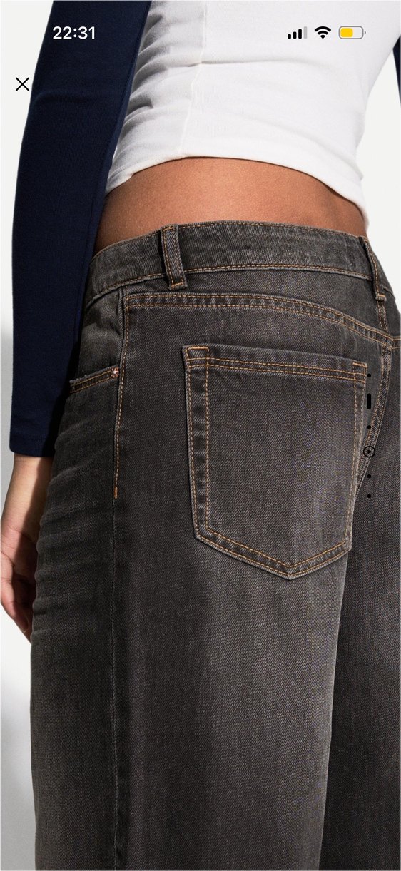 bershka baggy jean - Görsel 5