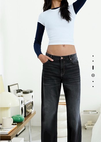 bershka baggy jean - Görsel 3