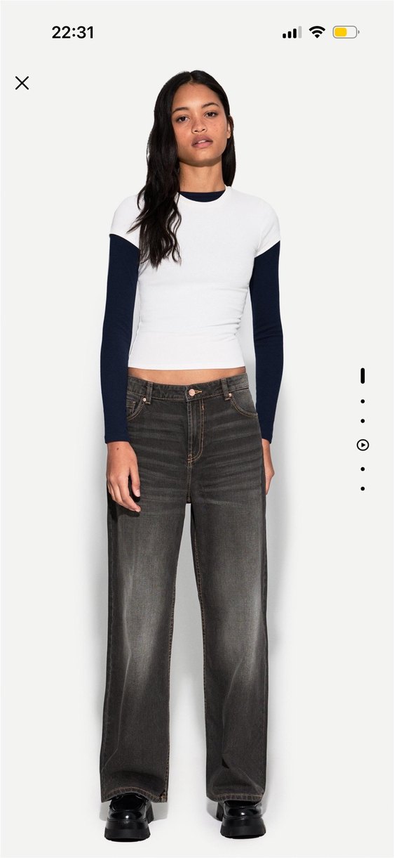 bershka baggy jean - Görsel 4