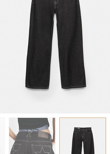 yıldızlı jean - Görsel 2