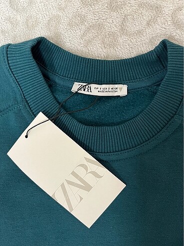 zara sweatshirt - Görsel 6