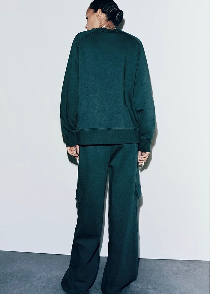 zara sweatshirt - Görsel 3