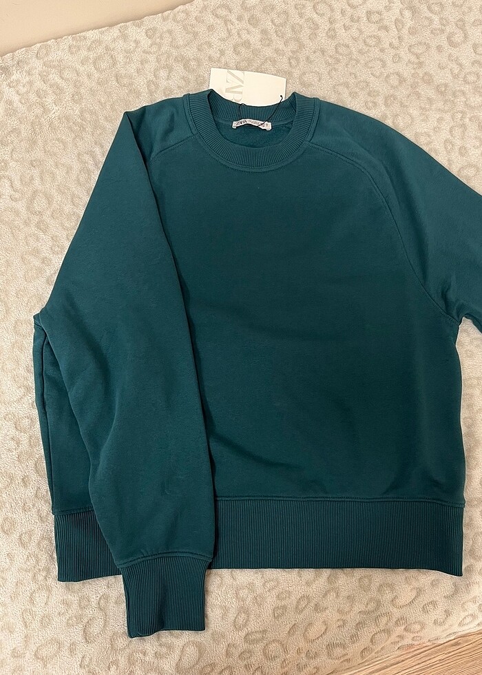zara sweatshirt - Görsel 5