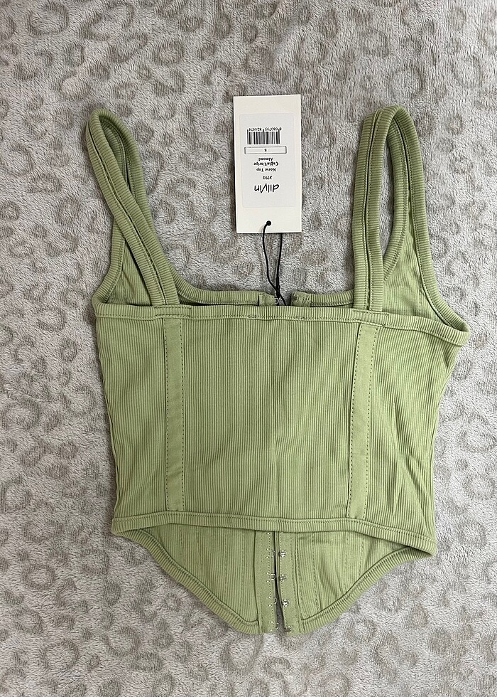 dilvin korse top - Görsel 4