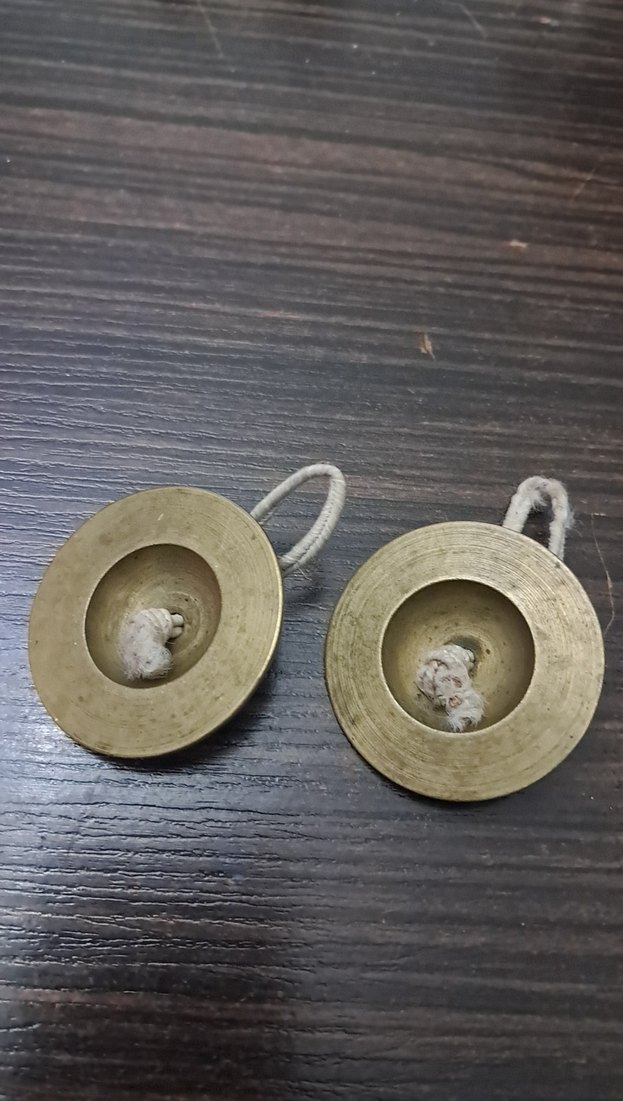 Antika Erkek Geleneksel 
Köçek Zili Pirinç. - Görsel 2