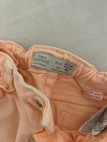 Zara Zara kot şort