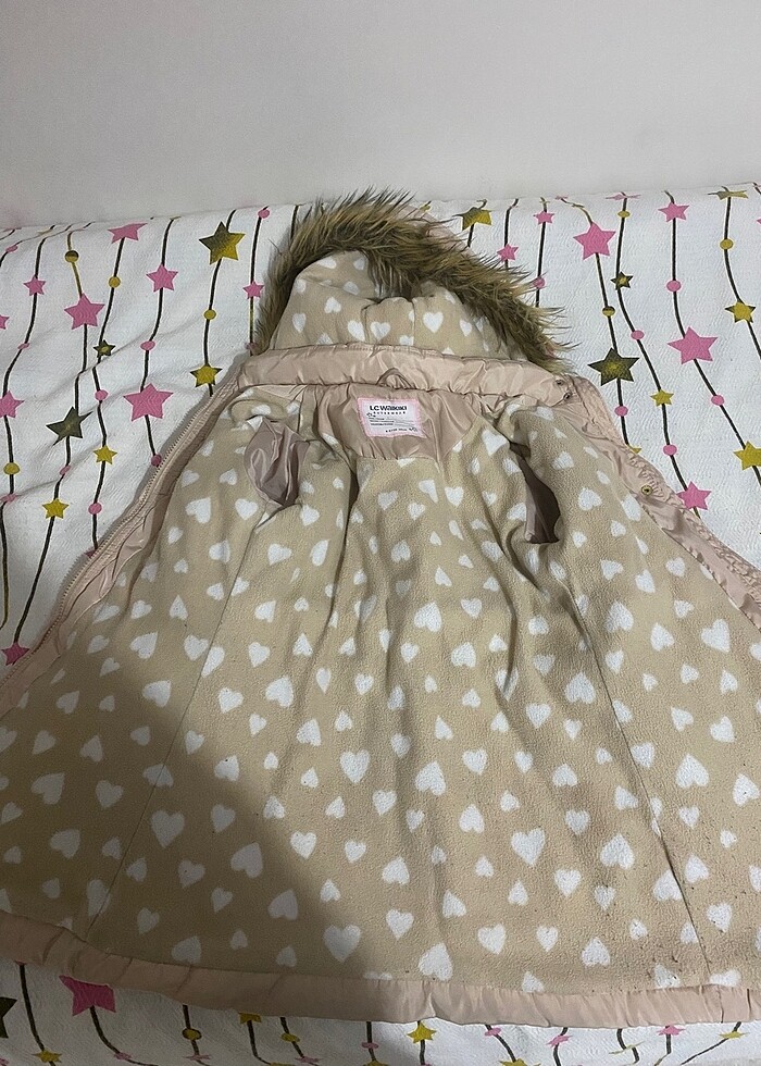 kız cocuk mont - Görsel 3