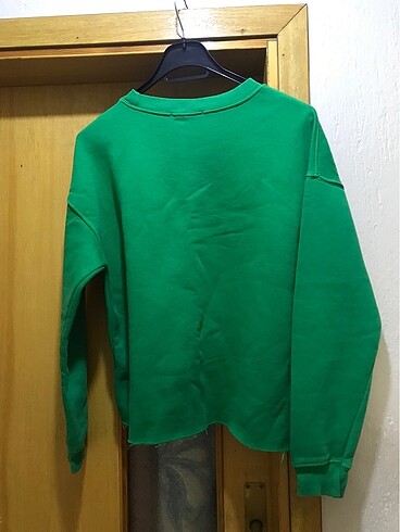 l Beden yeşil Renk Kadın sweatshirt