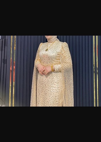 Taşlı abiye