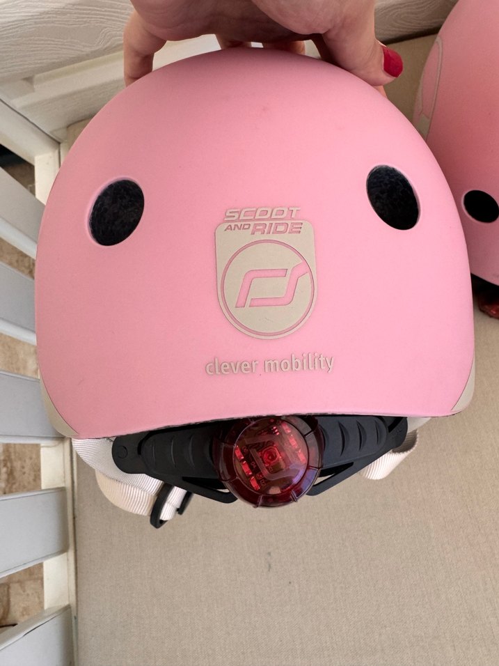 Scoot and Ride Helmet Bebek Kaskı XXS-S Pembe - Görsel 2