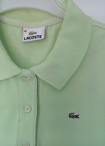 m Beden yeşil Renk Lacoste kolsuz tshort