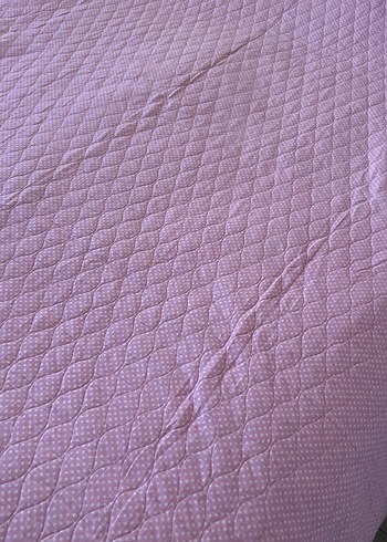 Pembe Pastel Kapitone Yatak Örtüsü - Görsel 2