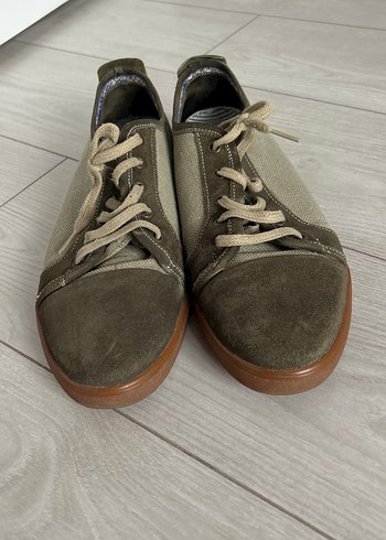 Bej ve yeşil Erkek Günlük Ayakkabı - Görsel 2