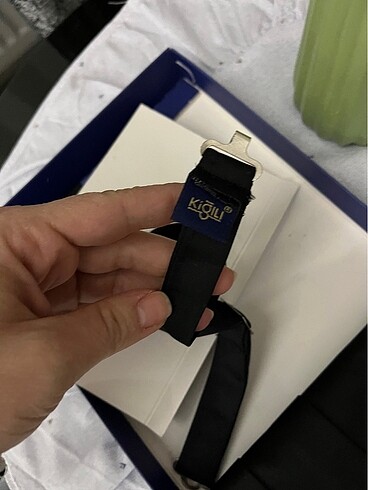 Kiğılı marka papyon kemer takımı - Görsel 3