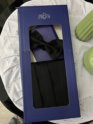 Kiğılı marka papyon kemer takımı - Görsel 2