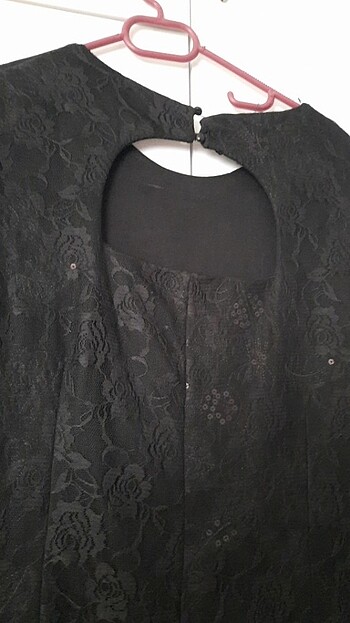 44 Beden siyah Renk Abiye elbise