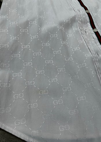 Beyaz Gömlek Gucci - Görsel 3