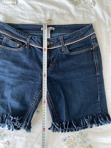 Mango kot şort - Görsel 7