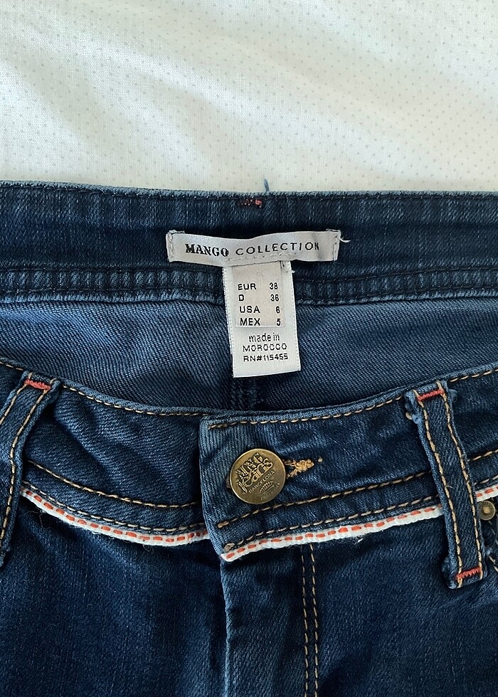 Mango kot şort - Görsel 2