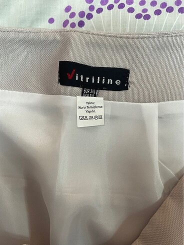 Krem beyaz blazer ceket etek döpiyes - Görsel 6