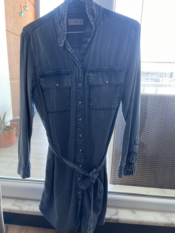 Mavi Kadın Midi Denim Ceket - Görsel 2