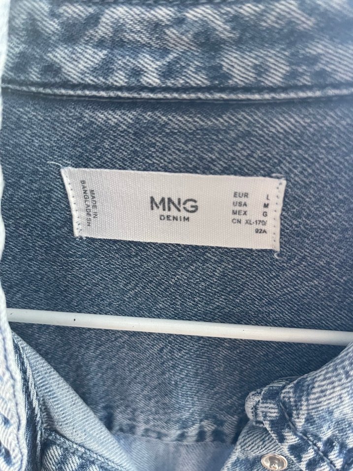 Mavi Kadın Midi Denim Ceket - Görsel 3