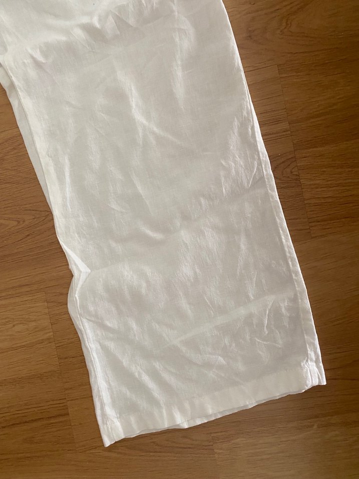 Bershka Keten Pantolon - Görsel 4