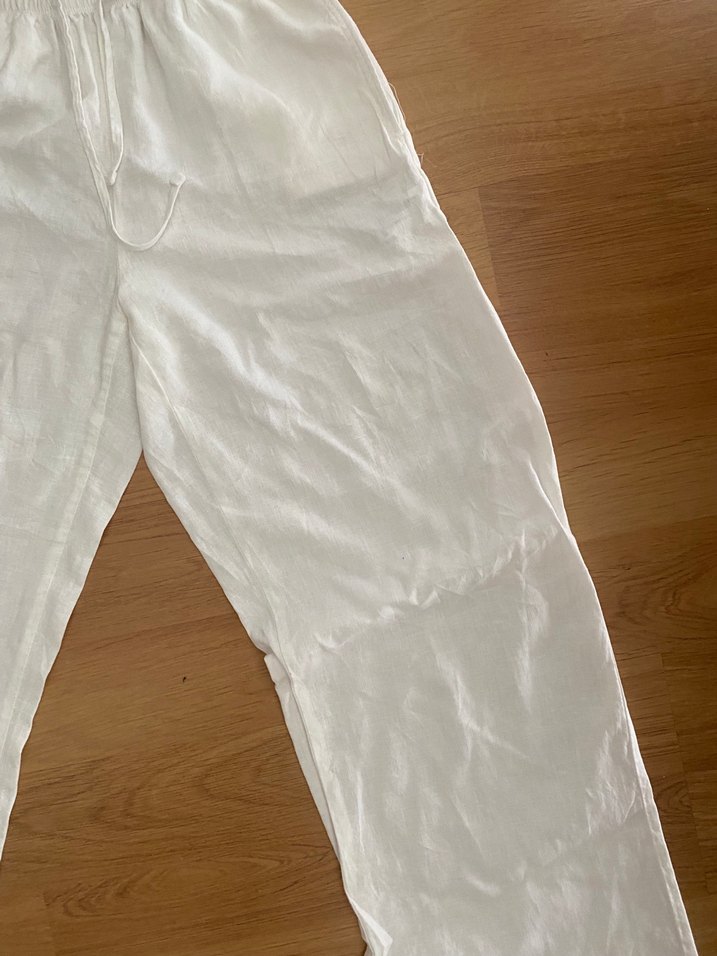 Bershka Keten Pantolon - Görsel 3