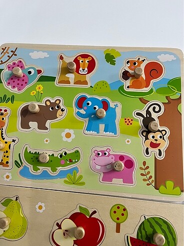 Beden Renk Oyuncak Puzzle