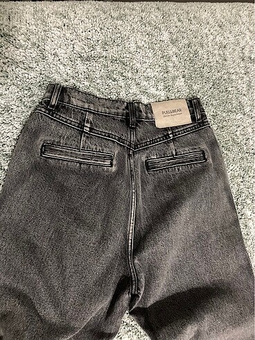 32 Beden pull and bear siyah kot pantolon