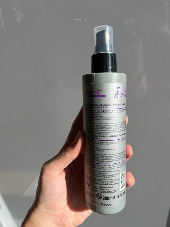 Bioblas Saç Kremi ve Urban Tonic Sprey - Görsel 3