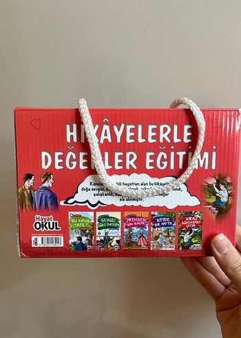Hikayelerle Değerler Eğitimi Seti - 5 Kitap - Görsel 2