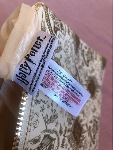Beden ten rengi Renk Primark Harry Potter Clutch El Çantası