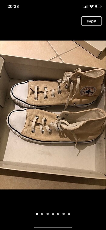 40 Beden 3 adet Converse ayakkabı