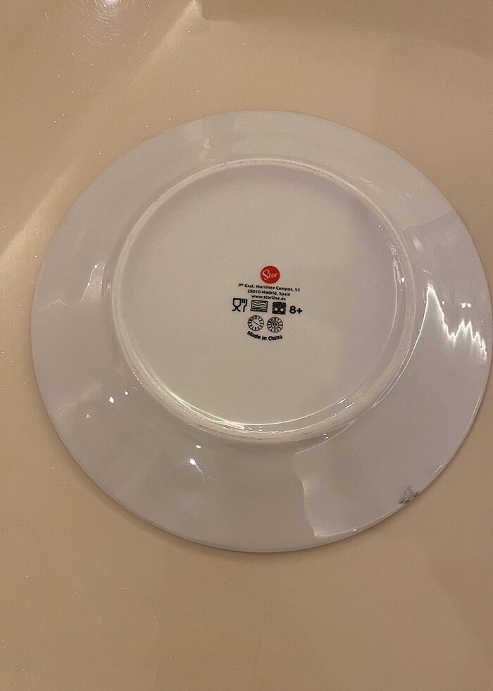 Lisanslı seramik Çocuk Kahvaltı Yemek Mama Tabağı Minnie Mouse - Görsel 2