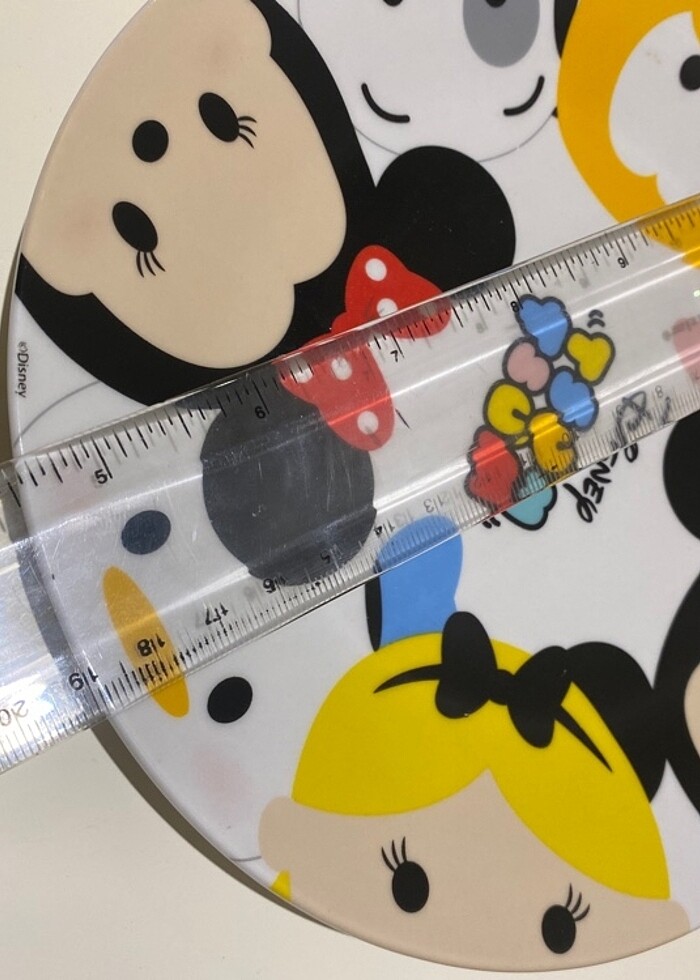 Lisanslı seramik Çocuk Kahvaltı Yemek Mama Tabağı Minnie Mouse - Görsel 4