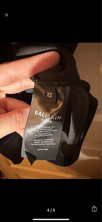 xs Beden siyah Renk Balmain elbise