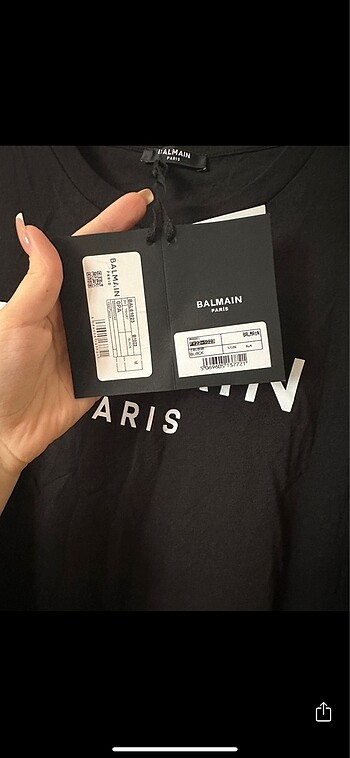 m Beden Balmain Tshirt