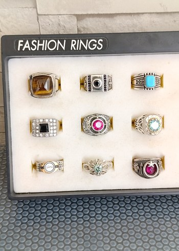 925 Ayar Gümüş yüzükler - Görsel 4