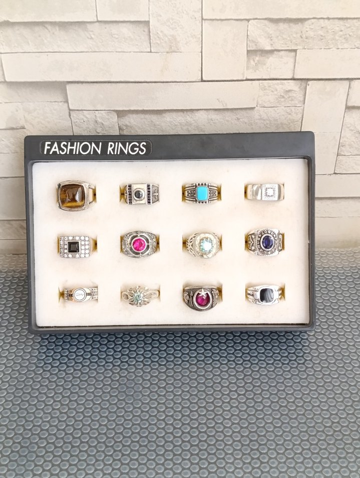 925 Ayar Gümüş yüzükler - Görsel 5